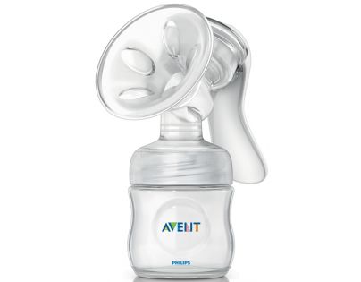 Philips Avent Odsávačka Natural se zásobníkem 125 ml a lahvičkou