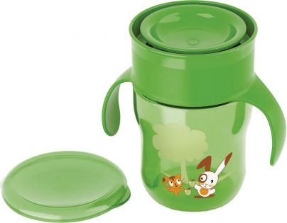 AVENT Prvý skutočný hrnček 260ml zelený