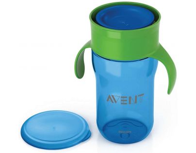 Philips Avent prvý skutočný hrnček 340 ml modro zelená