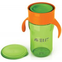 Philips Avent první skutečný hrneček 340 ml zeleno oranžová Philips Avent první skutečný hrneček 340 ml zeleno oranžová