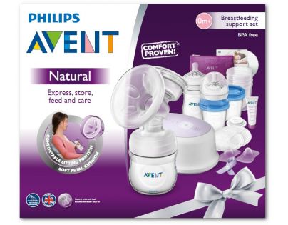 Philips Avent Sada pro kojení s elektrickou odsávačkou Natural