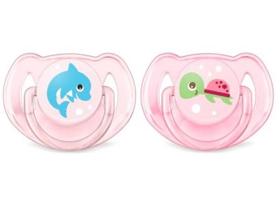 Philips Avent Cumlíky Obrázok 6-18 m 2ks Oceán Dievča