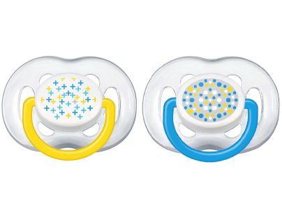 Philips Avent cumlík 6-18M FREE FLOW 2ks