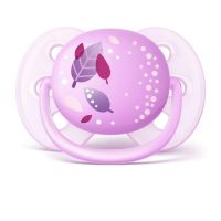 Philips Avent Cumlík Ultrasoft Deco 0-6 m 2 ks dievča 2