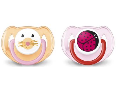 Avent Classic Zvieratko, ortodonický silikónový cumlík 0-6m 2ks