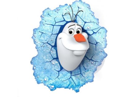 Philips Ledové Království 3D světlo na zeď Sněhulák Olaf