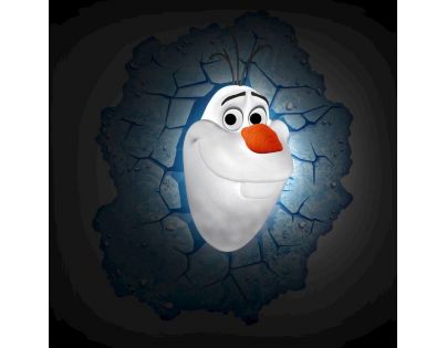 Philips Ledové Království 3D světlo na zeď Sněhulák Olaf
