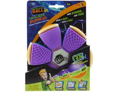 Phlat Ball JR. Svietiace v tme - Fialovo-modrá