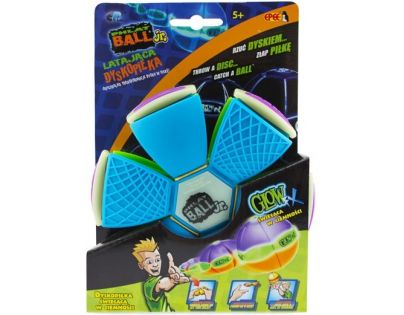Phlat Ball JR. Svietiaci v tme - Modro-zelený