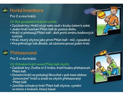 Phlat Ball JR Svietiaci v tme - ružovozelený