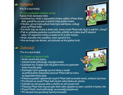 Phlat Ball JR Svietiaci v tme - ružovozelený