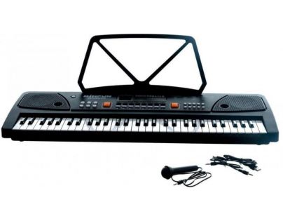 Pianko 61 kláves s mikrofónom a USB na nabíjacie batérie Li-ion