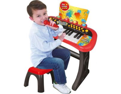 Piáno elektronické 24 klávesov sa stoličkou