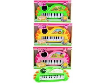 Piano se zvířátky 13 kláves na baterie