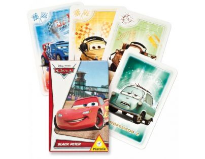 Piatnik 4838 - Čierny Peter - Cars 2 - papierová krabička