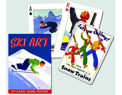 Piatnik Poker Ski Art