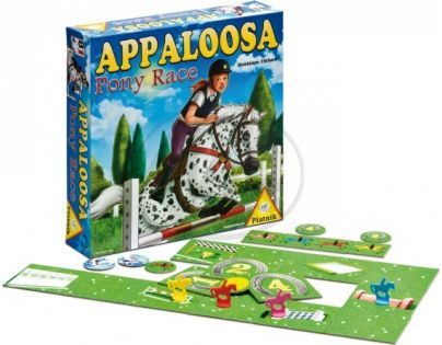 Piatnik Společenská hra Appaloosa Pony Race