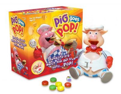 Hasbro 17496 - Spol. hra Prasátkovo nafukující se bříško