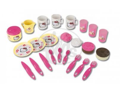 Smoby 024351 - Piknikový koš Hello Kitty s příslušenstvím