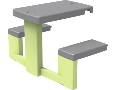 Smoby Piknikový stolček Life s lavicami k domčeku