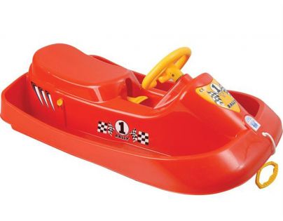 Pilsan Boby plastové Rally Sledge 100 cm červené