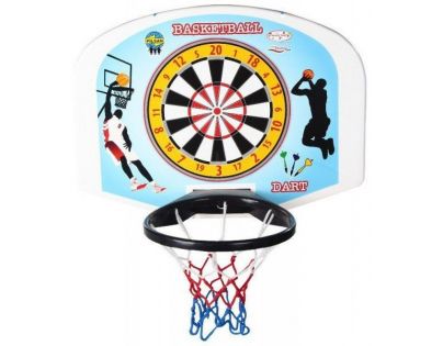Pilsan Doska Basket s terčom na šípky Modrá