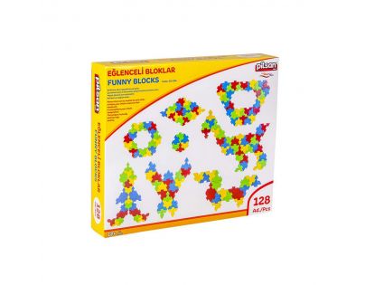 Pilsan Stavebnica FUNNY Blocks 128 ks