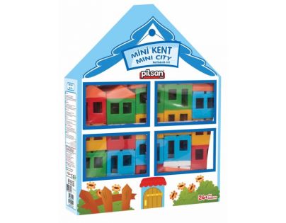Pilsan stavebnica MINI TOWN 40ks