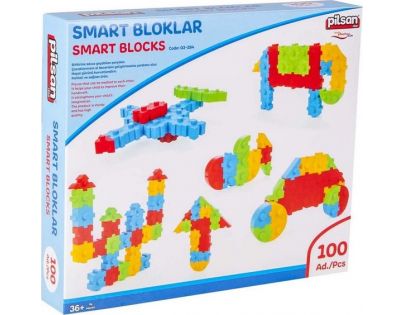 Pilsan Stavebnice Smart Blocks 100 ks