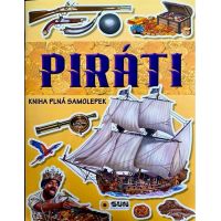 Sun Kniha plná samolepek Piráti CZ verzia
