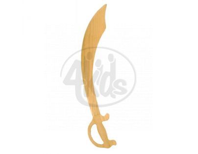 Pirátská šavle přírodní Bino 80239