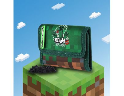 Pixie Crew & Minecraft Peňaženka na suchý zips s vnútorným vreckom