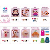 Pixie Crew Farebné pixely pre art obrázky Detskí hrdinovia 250 dielikov 2