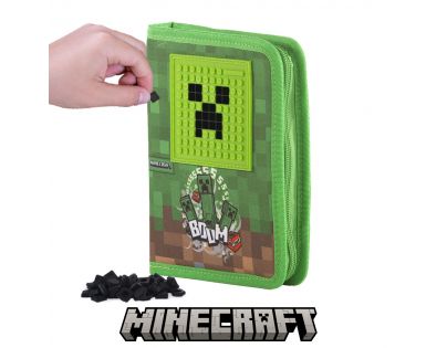 Pixie Crew Minecraft Školský peračník s malým panelom