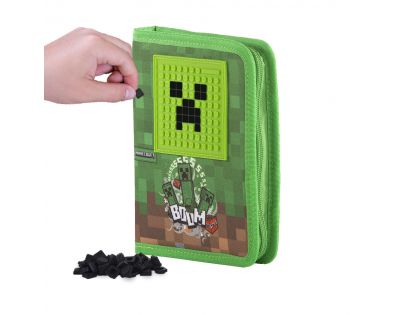 Pixie Crew Minecraft Školský peračník s malým panelom