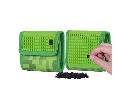 Pixie Crew peňaženka Minecraft zelená