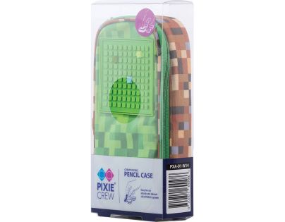 Pixie Crew Študentský peračník Minecraft zelenohnedý