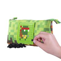 Pixie Crew Veľké púzdro Minecraft zelenohnedé 3