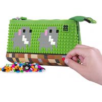 Pixie Crew Veľké púzdro Minecraft zelenohnedé 2