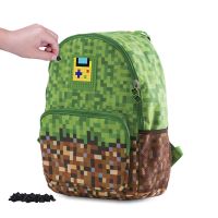 Pixie Crew Voľnočasový batoh Minecraft zeleno-hnedý 2