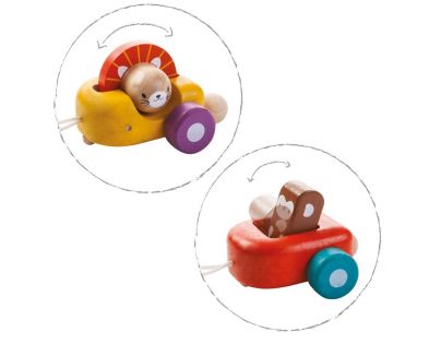 Plan Toys PT5131 Šťastná lokomotiva