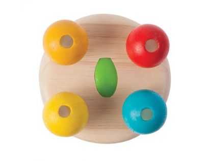 PlanToys Hrkálka s korálkami