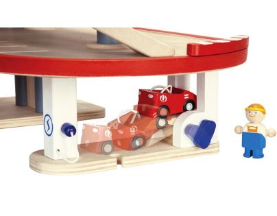 PlanToys PT6611 - Parkovací garáž