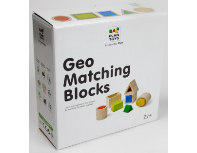 Plan Toys Geometrická vkladačka