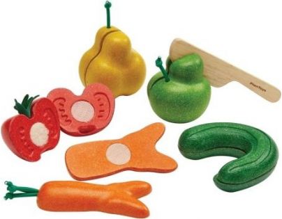 Plan Toys Krivé ovocie a zelenina