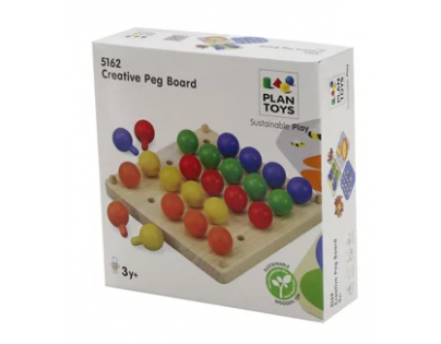 PlanToys Kreatívna Klincová tabuľa