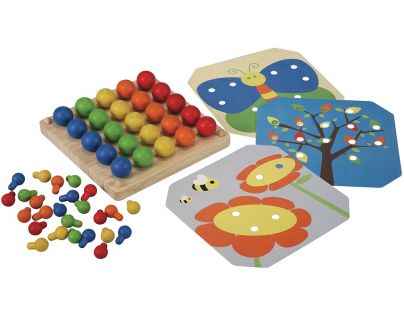 PlanToys Kreatívna Klincová tabuľa