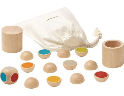 Plan Toys Pexeso polkruhové