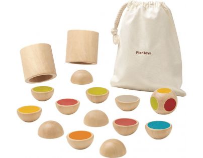 Plan Toys Pexeso polkruhové