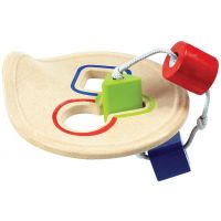 Plan Toys Prestrkovadlo ťahacie s geometrickými tvarmi drevené Plan Toys Prestrkovadlo ťahacie s geometrickými tvarmi drevené